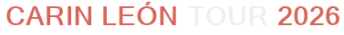 Carin León Tour 2026