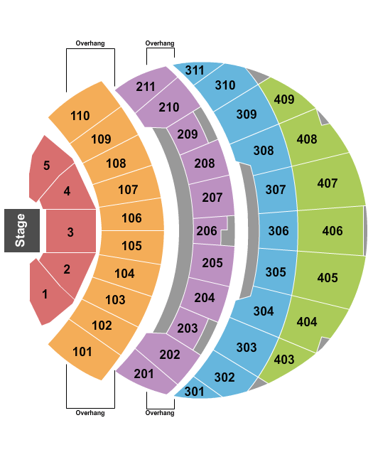 The Sphere Carin León Seating Chart